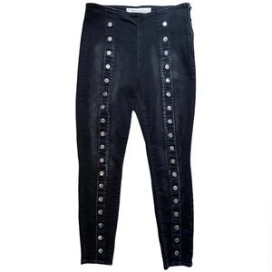 🖤👖Gap 1969 True Skinny Super High Rise Jeans Black Wash, Size Women’s 30 Reg